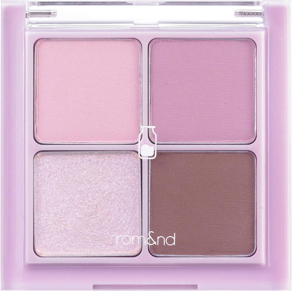 rom&nd Better Than Eyes Milk Series 4 Colors Mini Palette (W01 Dry Lavender)