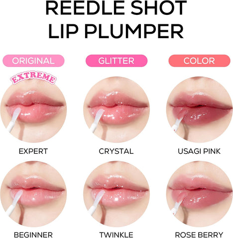 VT COSMETICS Reedle Shot Lip Plumper, Hydrate & Volumize Lip Gloss, Smooth Lip Wrinkles, Korean Lip Plumper, High Shine, Lip Enhancer, Hyaluronic Acid, Stocking Stuffers. 0.15 oz. (Rose Berry) - Image 5