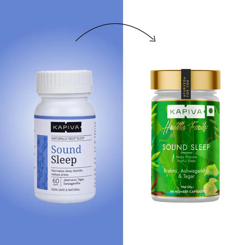 Kapiva Sound Sleep 60 Capsules