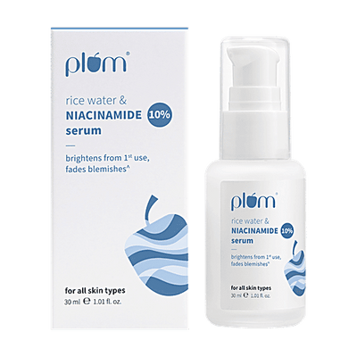 Plum Rice Water & Niacinamide 10% Face Serum 30ML 3072
