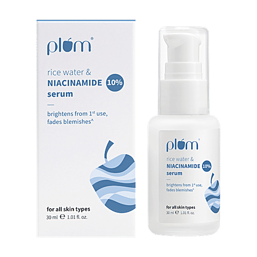 Plum Rice Water & Niacinamide 10% Face Serum 30ML 3072