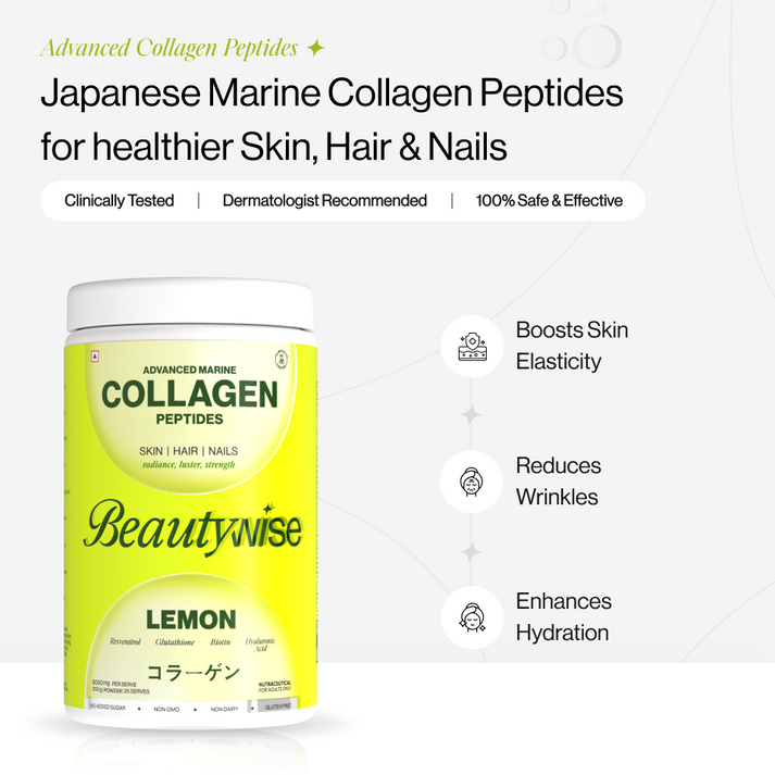 Beautywise Advanced Collagen Peptides with Lemon - Beauty Supplements - Image 2