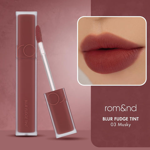 rom&nd BLUR FUDGE TINT 03 MUSKY - Image 3