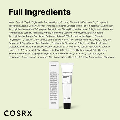 COSRX The Retinol 0.3 Cream 20ml - Image 8