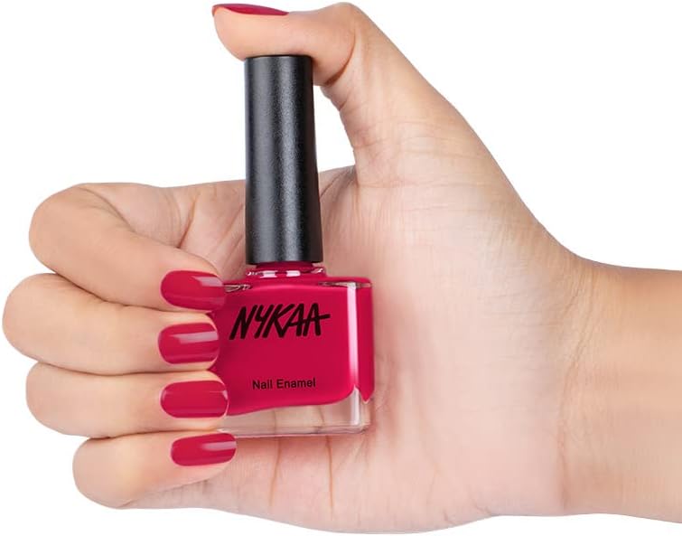 Nykaa Wedding Edition Nail Enamel - Cherry On Top, 9 ml - Image 2