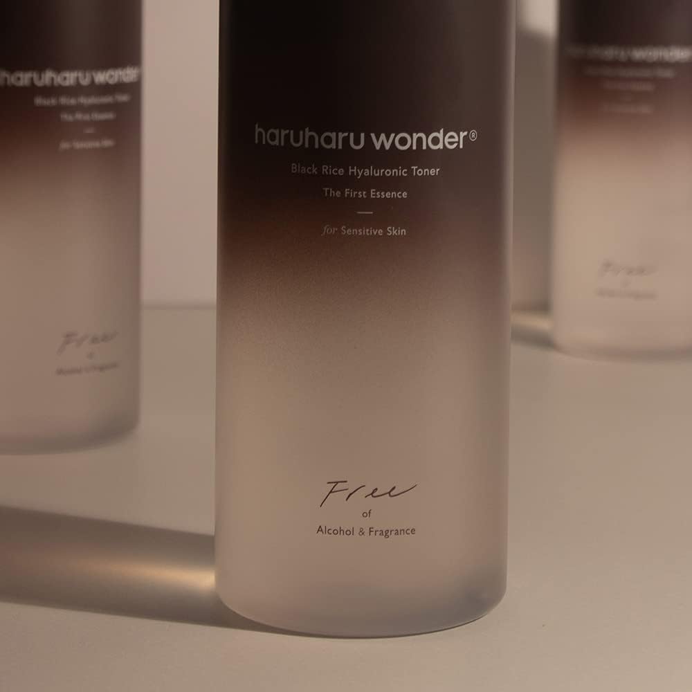 Haruharu Black Rice Hyaluronic Toner - Alcohol & Fragrance Free, 300ml - Image 2