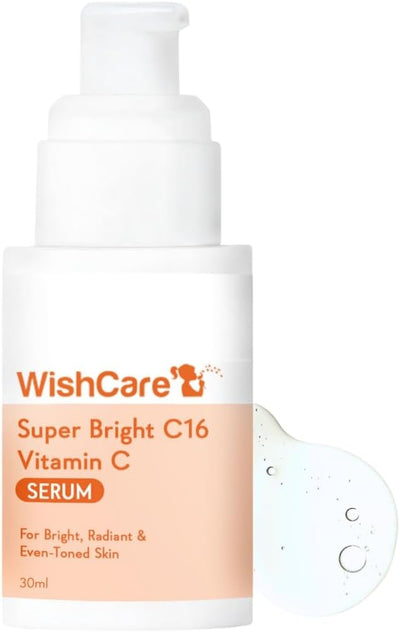 WishCare Super Bright C16 Vitamin C Face Serum with Kojic Acid - 30ml