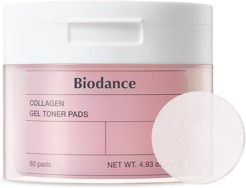 Biodance Collagen Gel Toner Pads - Face Serums & Treatments, 60 Pads