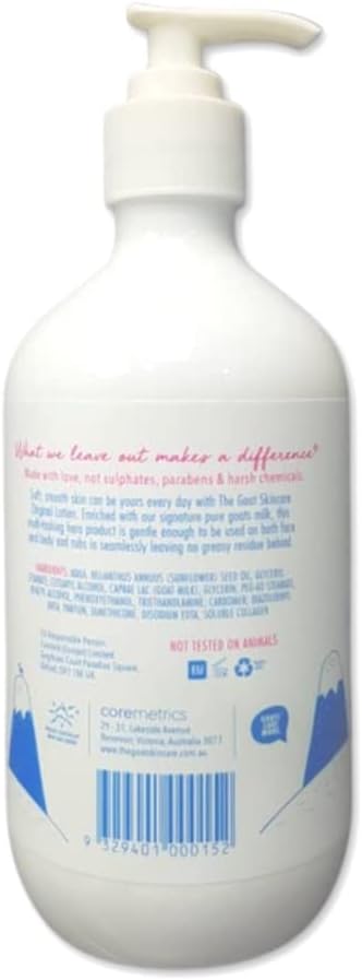 The Goat Skincare Moisturising Lotion - 500ml - Image 2