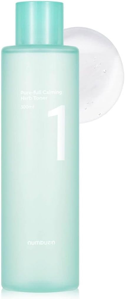 Numbuzin Pure-Full Calming Herb Toner - Face Serum Treatment, 150ml - Image 4