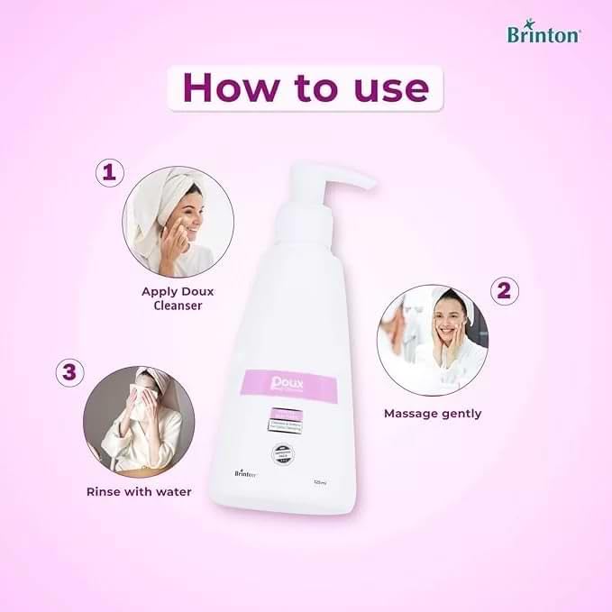 Brinton Doux Face Cleanser 125ml - Image 3