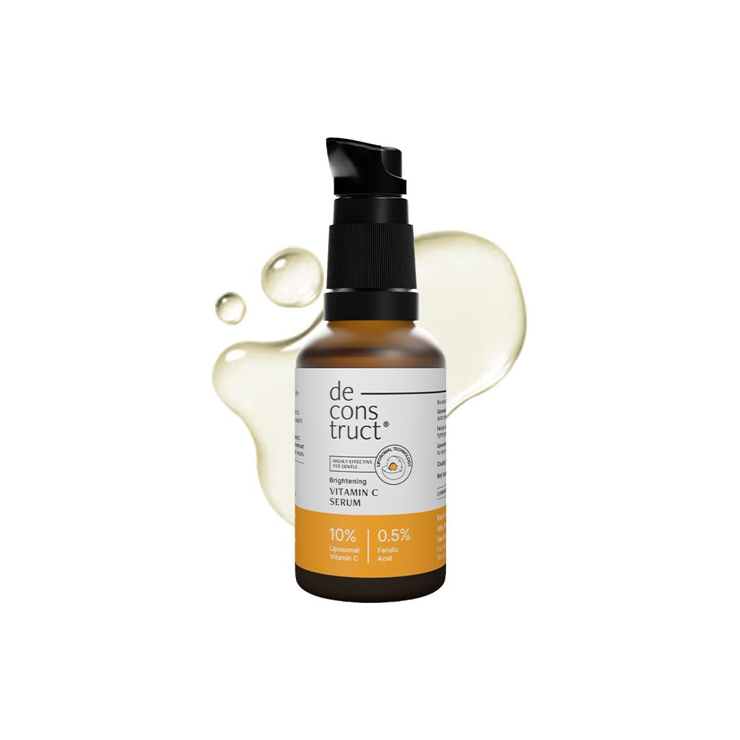 Deconstruct Vitamin C Face Serum - 10% Vitamin C + 0.5% Ferulic Acid - 30ml