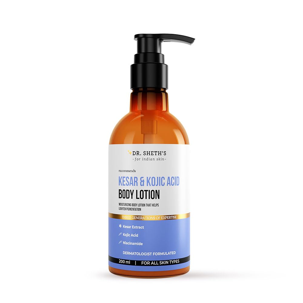 Dr. Sheth's Kesar & Kojic Acid Body Lotion - 200ml
