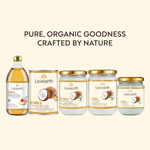 Lovearth Organic Coconut Cream - Herbal & Ayurvedic 400ml - Image 4