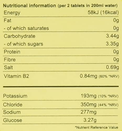 ORS Hydration Natural Lemon Electrolyte Tablets, Vegan & Gluten-Free - 36 Tablets - Image 3