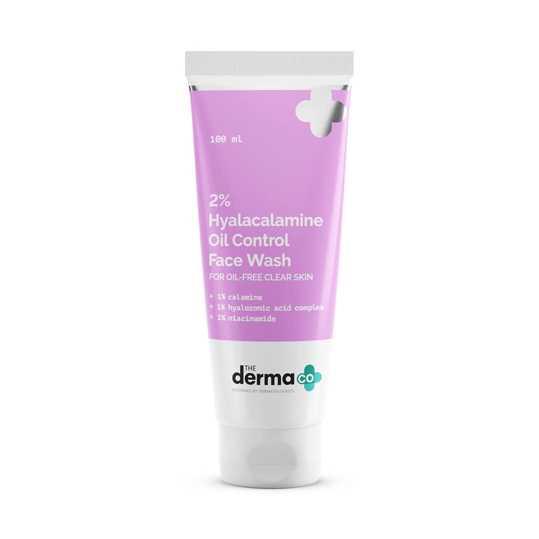 The Derma Co 2% Hyalacalamine Oil Control Face Wash - 100 ml