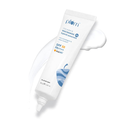 Plum Rice Water & Niacinamide 2% Hybrid Sunscreen | 80g | Full Size