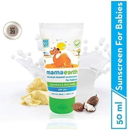 Mamaearth Mineral Based Sunscreen Cream with Zinc Oxide - 50ml - Image 2