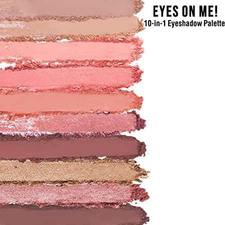 Nykaa Eyes On Me! 10in1 Eyeshadow Palette Smokey at 8 - Image 3