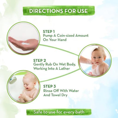 Mamaearth Milky Soft Baby Body Wash with Oats, Milk & Calendula - 400ml - Image 6