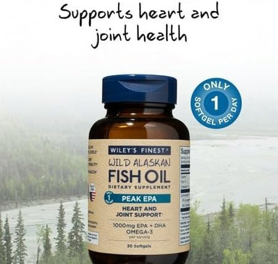 Wiley's Finest Peak EPA Softgels - High Omega-3, 30 Count - Image 3