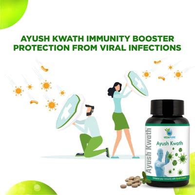 Vedapure Ayush Kwath - Herbal Ayurvedic Blend, 100g - Image 4
