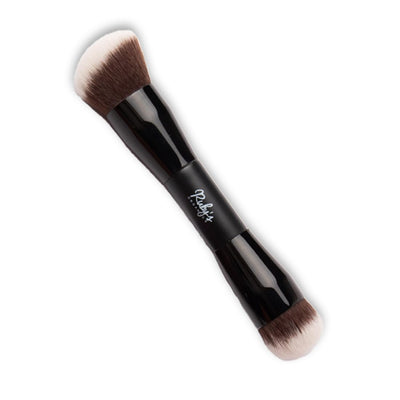 Ruby's Organics Dual Ended Blush-Foundation Brush - Colour Cosmetics - Image 2