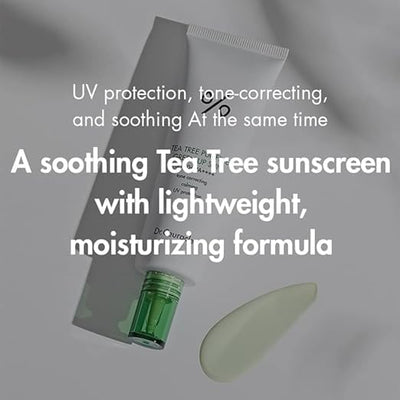 Dr.Ceuracle Tea Tree Purifine Green Up Sun Cream SPF50+ PA++++ - 50ml - Image 4