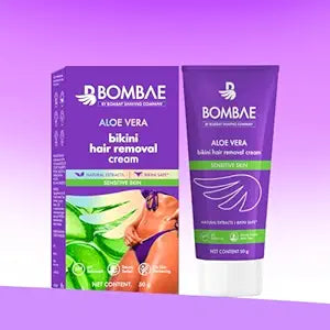 Bombay Shaving Aloe Vera Bikini Hair Removal Cream - 50g