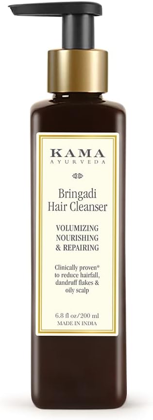 Kama Ayurveda Bringadi Hair Cleanser - Sulphate-Free, Ayurvedic Formula - 200ml