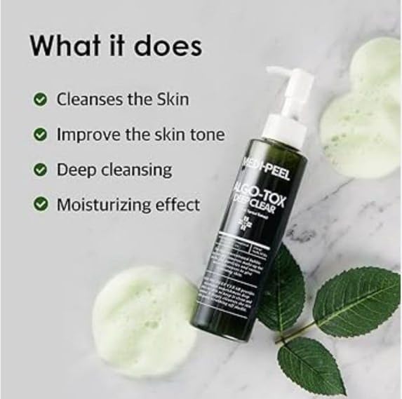MEDI-PEEL Algo-Tox Deep Clear Cleanser with Universal Skin Compatibility - 150ml - Image 3