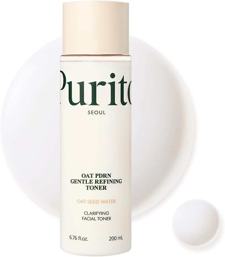 Purito Seoul Oat PDRN Gentle Refining Toner, 200ml - Face Serum & Treatment