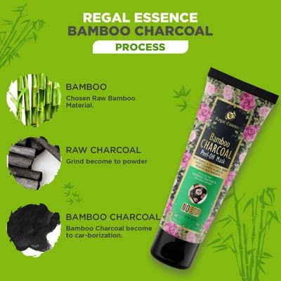 Regal Essence Bamboo Charcoal Peel Of Face Mask 100 ml