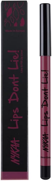 Nykaa Lips Don't Lie Lip Liner Heart Breaker07 - Colour Cosmetics - Image 4