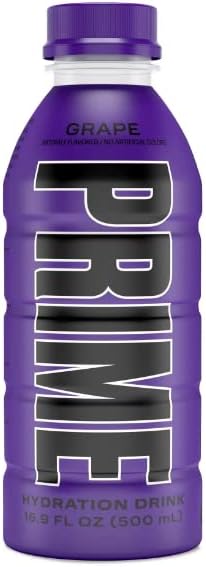 Prime hydration drink 500ml, Grapes