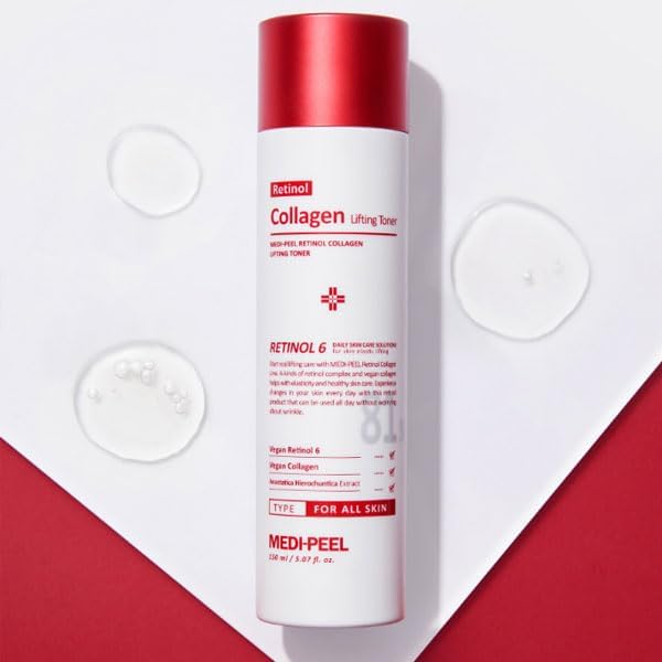MEDI-PEEL Retinol Collagen Lifting Toner - 150ml | Firming Facial Treatment - Image 3