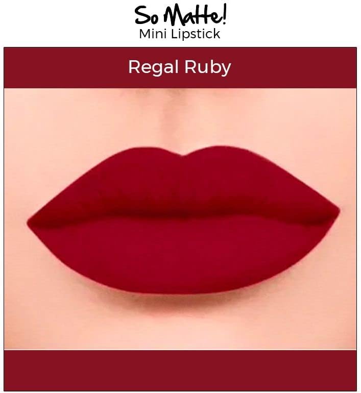 Nykaa So Matte! Mini Lipstick Regal Ruby - 30M - Image 2