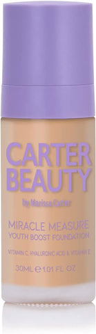 Carter Beauty, Ireland Miracle Mesure Youth Boost Foundation - Caramel Chew