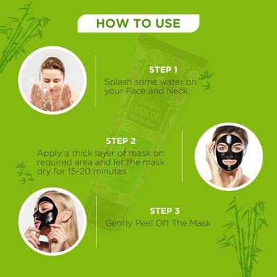 Regal Essence Bamboo Charcoal Peel Of Face Mask 100 ml