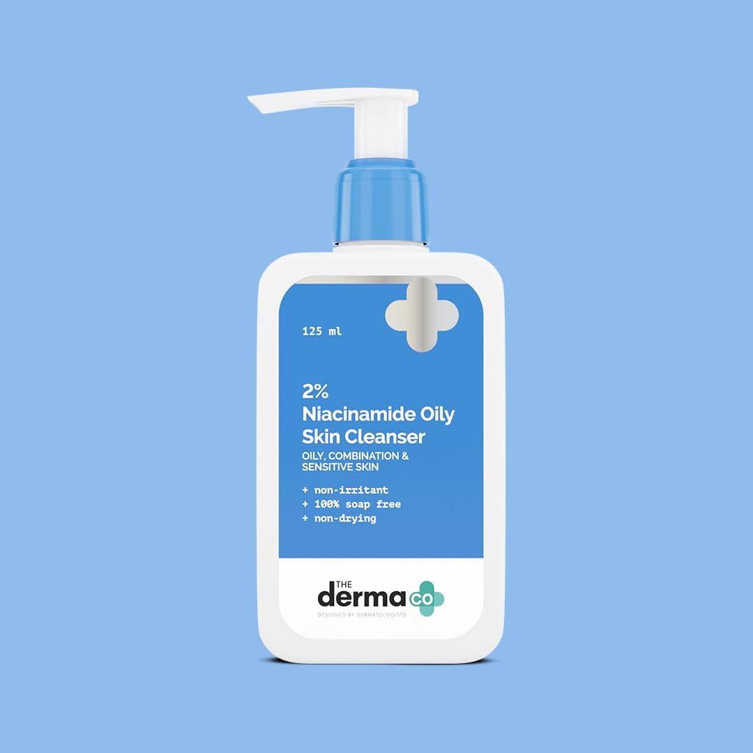 The Derma Co Niacinamide Oily Skin Cleanser - 2% Formula, 125ml - Image 2