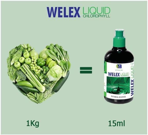 Welex Liquid Chlorophyll - Vitamins & Minerals, 500ml - Image 2