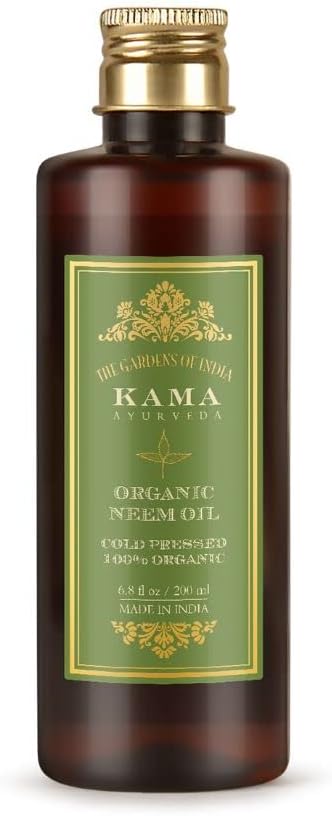 Kama Ayurveda Neem Oil - Organic, Cold-Pressed - 200ml