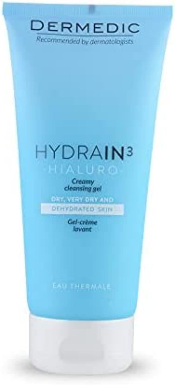 Dermedic Hydrain3 Hialuro Creamy Cleansing Gel - 200ml - Image 3