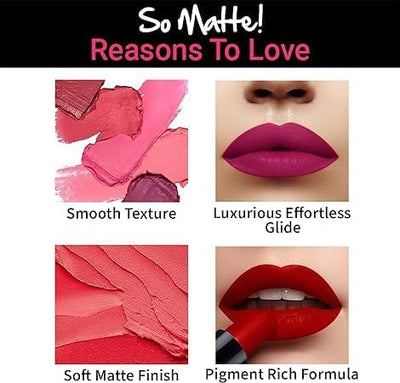 Nykaa So Matte! Lipstick - Praline Cookie Shade, 24 Months - Image 7