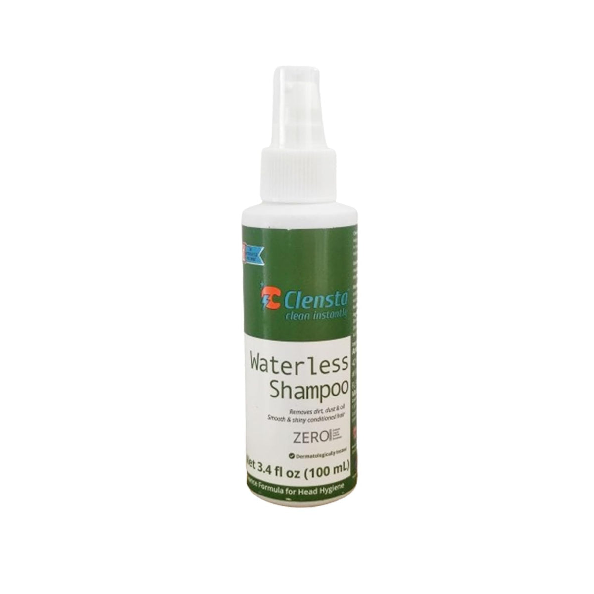 Clensta Waterless Shampoo - Convenient Usage - 100 ml