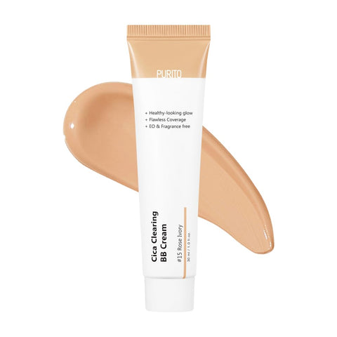 PURITO Wonder Releaf Centella BB Cream #15 Rose Ivory [30ml]