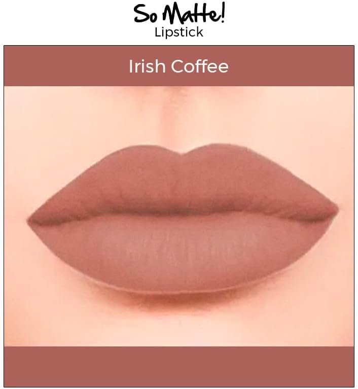 Nykaa So Matte! Lipstick Irish Coffee - Satin Finish, 18M - Image 3