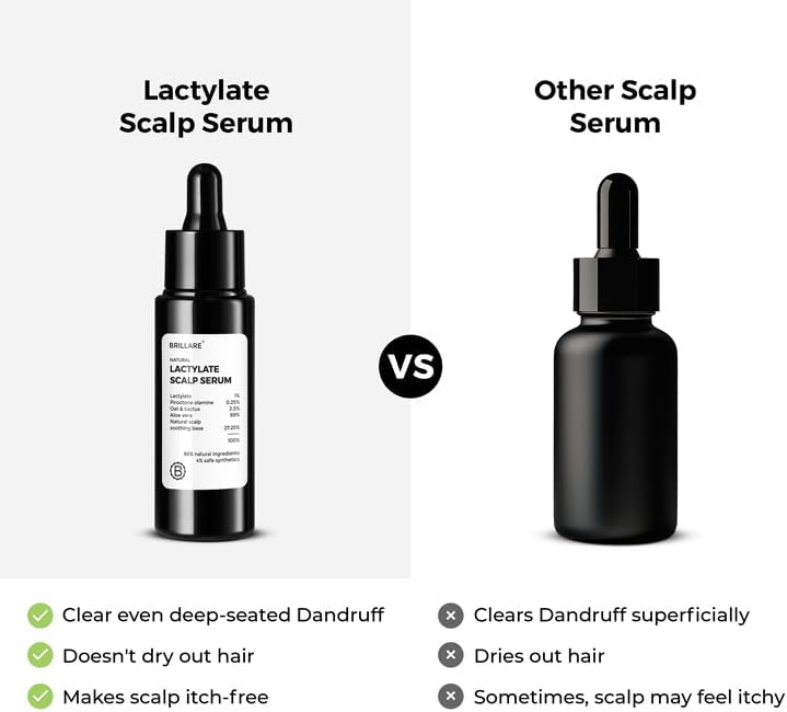 Brillaire Lactylate Scalp Serum - Hair Treatment Oil, 30ml - Image 7