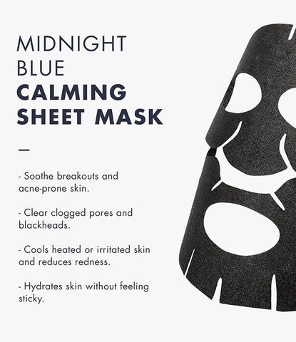 Dear, Klairs, Midnight Blue Calming Sheet Mask, 1 Mask, 0.85 fl oz (25 ml) - Image 2