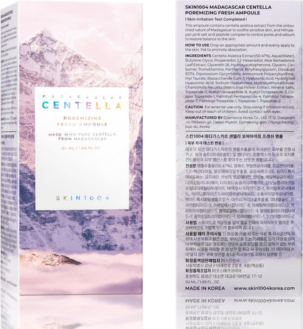SKIN1004 Madagascar Centella Poremizing Fresh Ampoule 50ml - Image 7